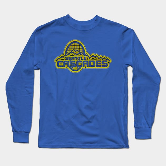 Seattle Cascades Team Tennis Long Sleeve T-Shirt by Kitta’s Shop